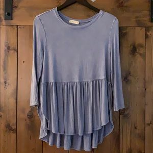Altar’d State Peplum 3/4 sleeve blouse
